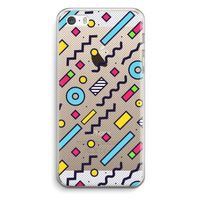 8-bit N°8: iPhone 5 / 5S / SE Transparant Hoesje