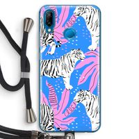 Tijger: Huawei P20 Lite Transparant Hoesje met koord
