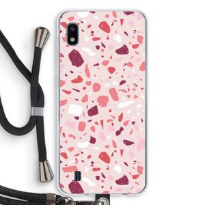 Terrazzo N°15: Samsung Galaxy A10 Transparant Hoesje met koord