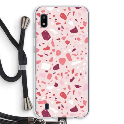 Terrazzo N°15: Samsung Galaxy A10 Transparant Hoesje met koord