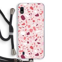 Terrazzo N°15: Samsung Galaxy A10 Transparant Hoesje met koord