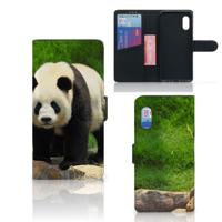Samsung Xcover Pro | Telefoonhoesje | Met pasjeshouder | Panda