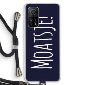 Moatsje!: Xiaomi Mi 10T 5G Transparant Hoesje met koord