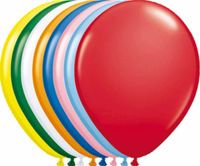 Meerkleurige ballonnen 30cm 10 stuks