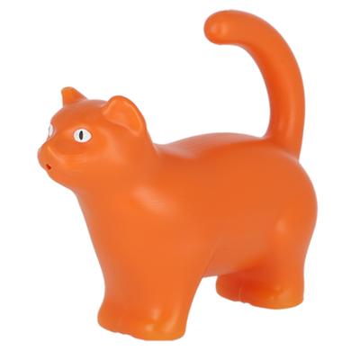 Gieter - Kat/poes - oranje - 1,5 liter - kunststof - kindergieters