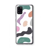 Memphis Shapes: Samsung Galaxy A31 Transparant Hoesje