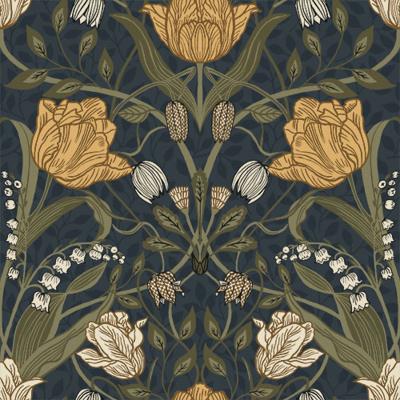 Dutch Wallcoverings Gronhaga - Filippa Blue - Blauw