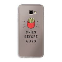 Fries before guys: Samsung Galaxy J4 Plus Transparant Hoesje
