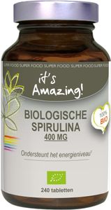 Its Amazing Spirulina 400 mg Tabletten