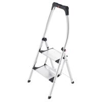 Hailo 4302-301 k100 topline trap 2 treden zilver/zwart
