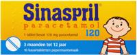 Sinaspril Paracetamol 120mg 10 Tabletten