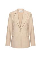 Helena Hart Blazer Ziggy Ruit Lurex 7644 Blazers Sand