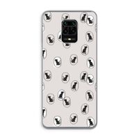 Miauw: Xiaomi Redmi Note 9 Pro Transparant Hoesje