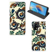 Telefoon Hoesje OPPO A74 4G Barok Flower - thumbnail