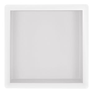 Wandnis Wiesbaden Demis | Inbouw | 30x30x10 cm | 1 vak | Wit mat