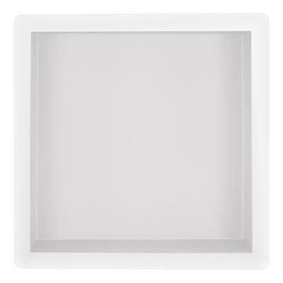 Wandnis Wiesbaden Demis | Inbouw | 30x30x10 cm | 1 vak | Wit mat