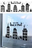 Raamstickers sint en piet
