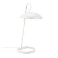 Kleine witte tafellamp met schakelaar en G9 fitting &apos;Versale&apos; DFTP