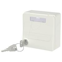 Metz Connect Modul-Unterputz-Gehäuse mit Klappdeckel und Schloss Behuizing Opbouw (op muur)