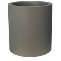 Bloempot Riviera Ø 40 cm Grijs Plastic Cirkelvormig