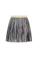 Like Flo Meisjes rok metallic plisse - Oil