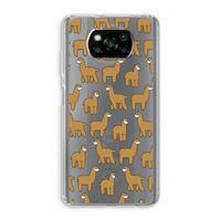 Alpacas: Xiaomi Poco X3 NFC Transparant Hoesje