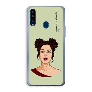 Pop-Art Creator: Samsung Galaxy A20s Transparant Hoesje