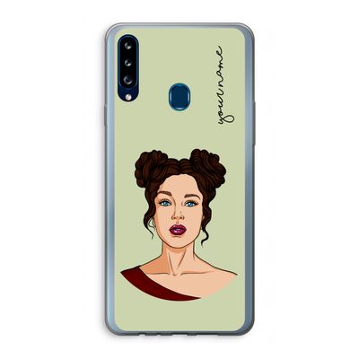 Pop-Art Creator: Samsung Galaxy A20s Transparant Hoesje