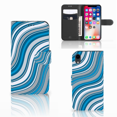 Apple iPhone Xr | Telefoon Hoesje | Waves Blue
