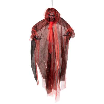 Boland Hangdecoratie demon pop - rood - 180 cm - met licht - halloween/horror - decoratie