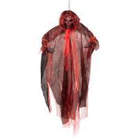 Boland Hangdecoratie demon pop - rood - 180 cm - met licht - halloween/horror - decoratie