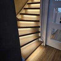 Trapverlichting set - Warm wit - 50 cm - COB ledstrips in profielen