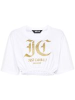 Just Cavalli t-shirt en coton à logo imprimé - Blanc - thumbnail