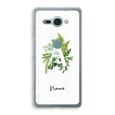 Green Brush: Sony Xperia XZ2 Compact Transparant Hoesje