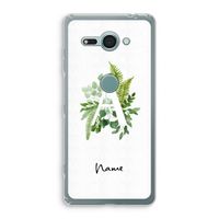 Green Brush: Sony Xperia XZ2 Compact Transparant Hoesje