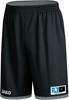 JAKO 4451 Reversible Short Change 2.0 - Zwart/Steengrijs - L