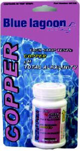 Blue Lagoon Koper Teststrips 50st - pH/Alkaliniteit Waterkwaliteit Meetset voor Zwembaden & Vijvers
