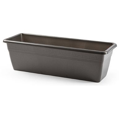 Plantenbak - antraciet grijs - rechthoekig - 50 x 17 x 15 cm