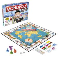Hasbro Monopoly Wereldreis bordspel - thumbnail