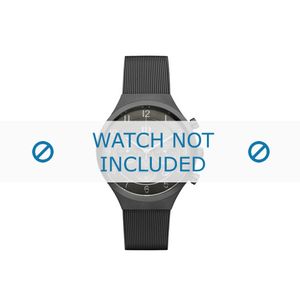 Horlogeband Danish Design IQ64Q1113 Staal Antracietgrijs 19mm