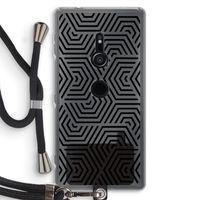 Magic pattern: Sony Xperia XZ2 Transparant Hoesje met koord