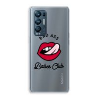 Badass Babes Club: Oppo Find X3 Neo Transparant Hoesje