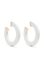 Jacquemus boucles d'oreilles La Creole Linu - Blanc