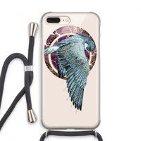 Golden Falcon: iPhone 8 Plus Transparant Hoesje met koord