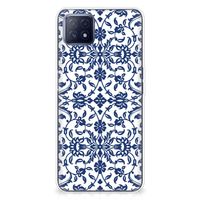 OPPO A53 5G | OPPO A73 5G TPU Case Flower Blue