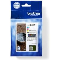 Brother LC422VAL inktcartridge 4 stuk(s) Origineel Zwart, Cyaan, Magenta, Geel - thumbnail