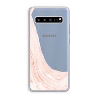 Peach bath: Samsung Galaxy S10 5G Transparant Hoesje