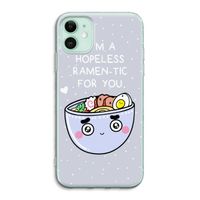 I'm A Hopeless Ramen-Tic For You: iPhone 11 Transparant Hoesje