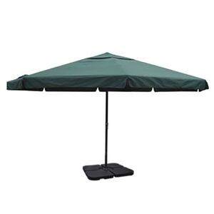 VidaXL Parasol met draagbare voet aluminium (groen)