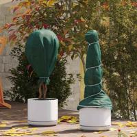 VidaXL Vorstbescherming plantvlies groen 100 x 1,6 m niet-geweven stof